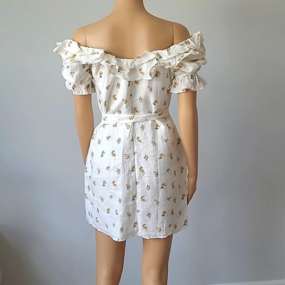 Reformation Indio Dress Mini Rosebud Floral - Picture 6 of 10